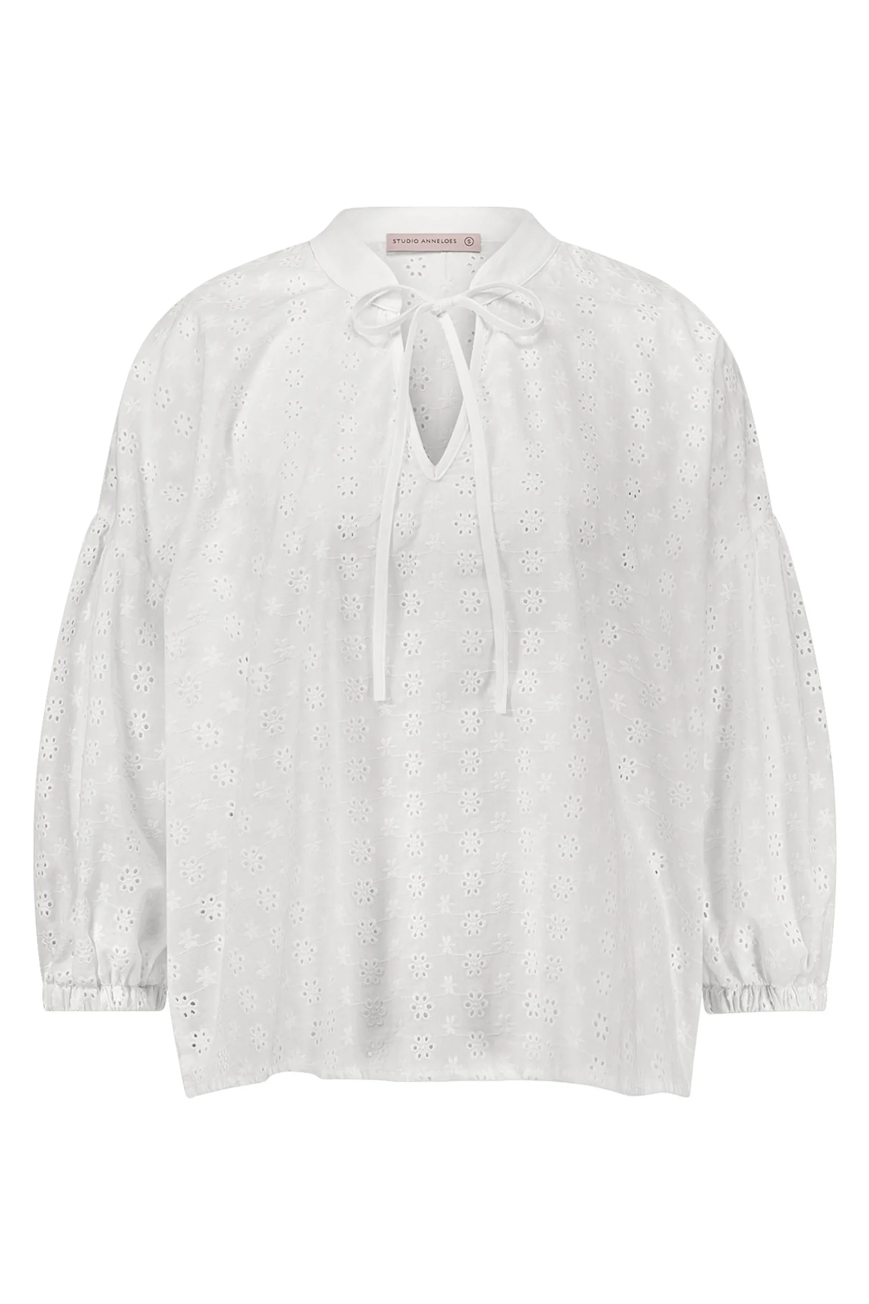 Studio Anneloes Abbie flower embroidery blouse -