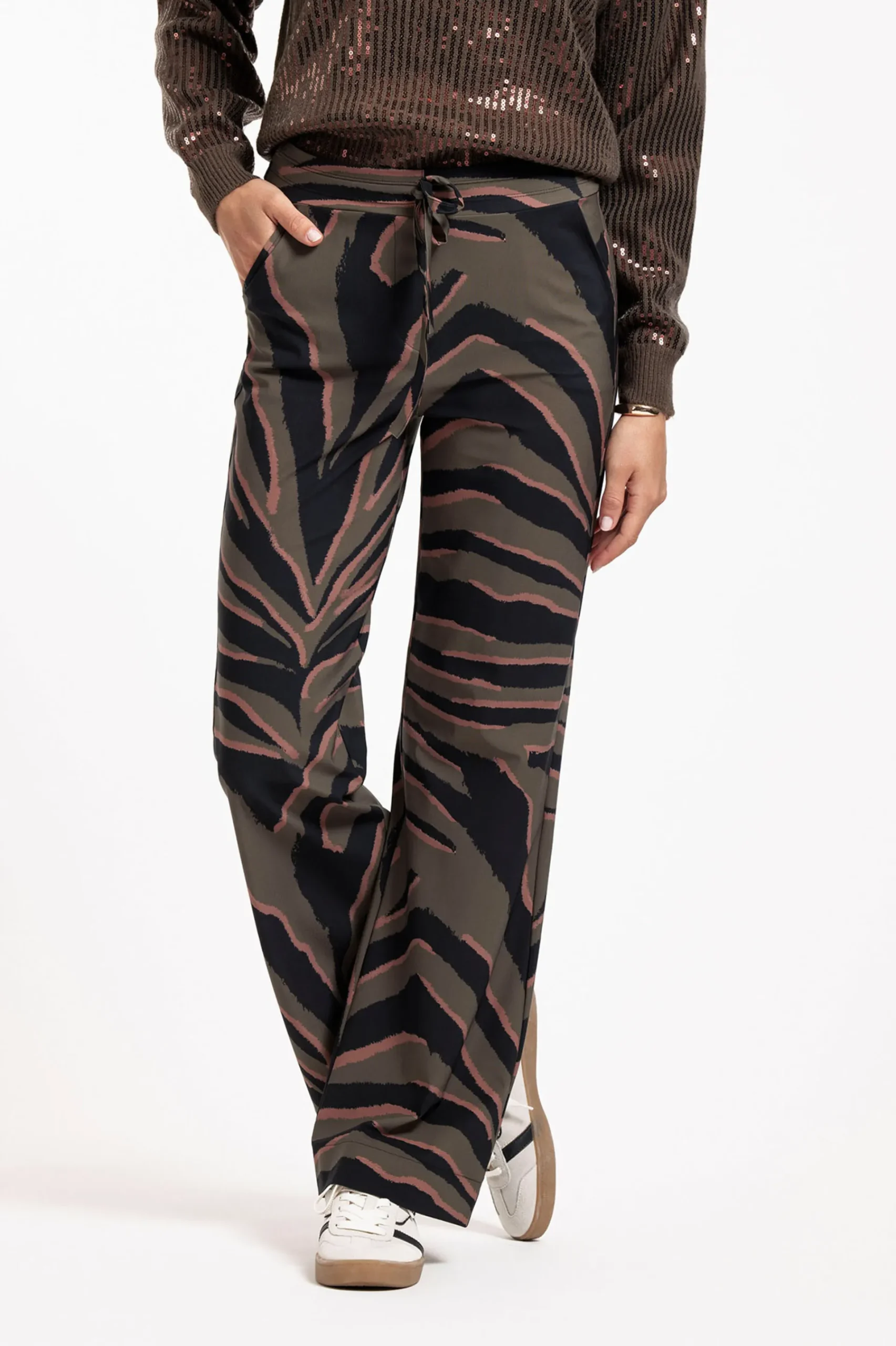 Studio Anneloes Abigail zebra trousers -