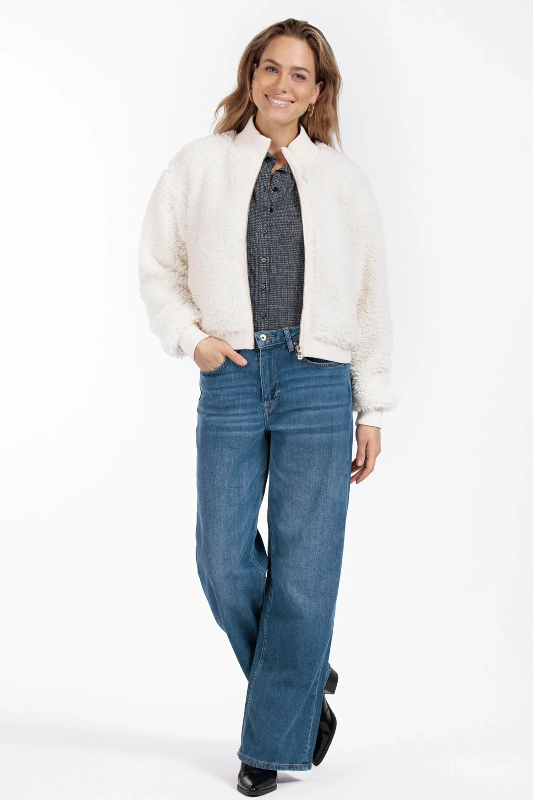 Studio Anneloes Alida teddy jacket -