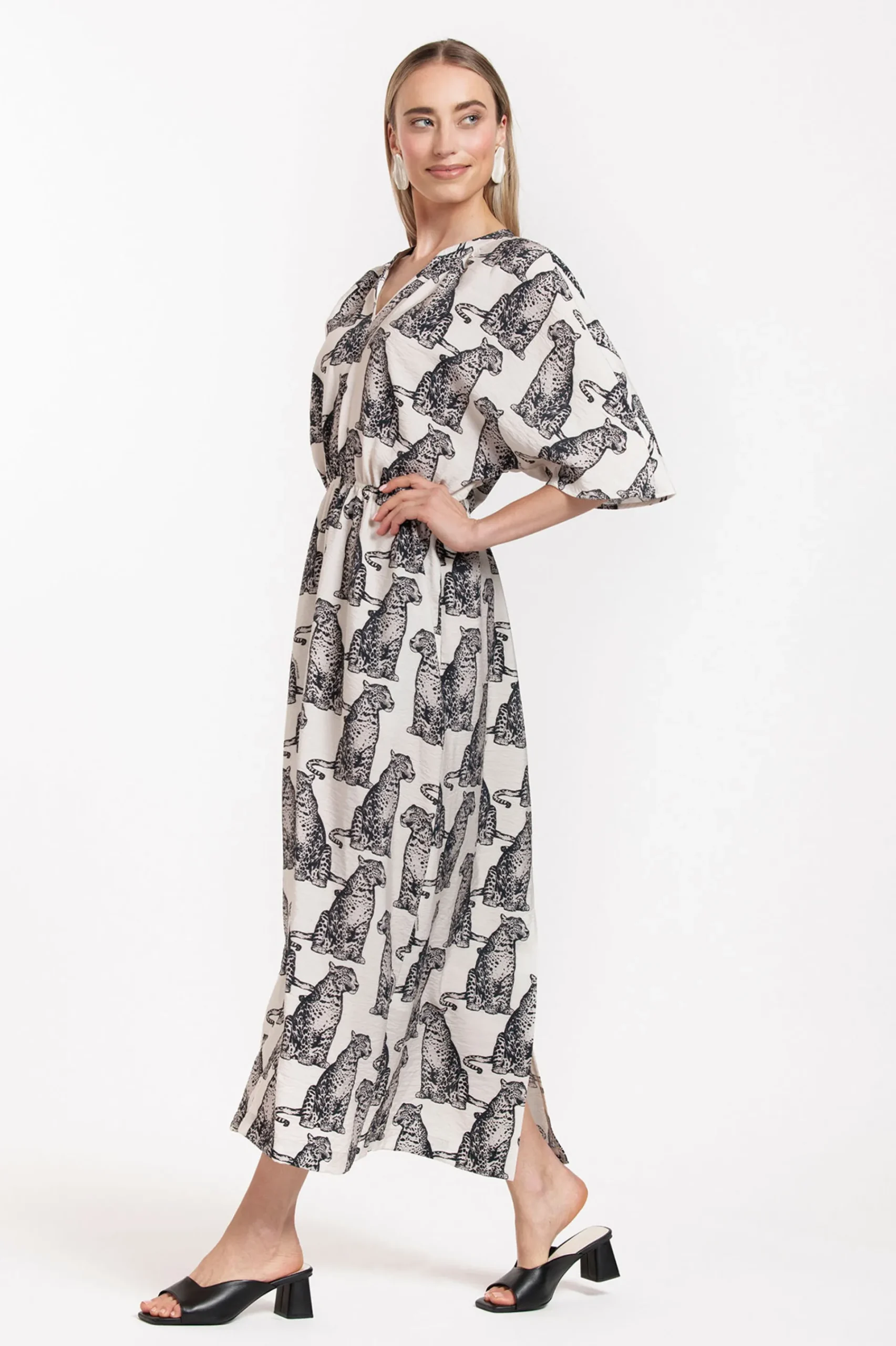 Studio Anneloes Alina panther dress -