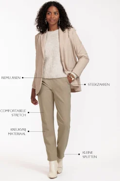 Studio Anneloes Anna bonded trousers -