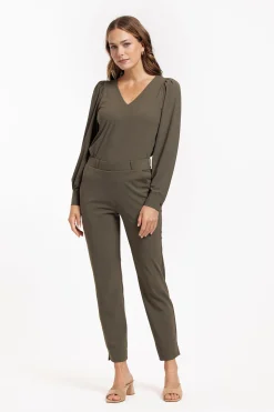 Studio Anneloes Anna bonded trousers -