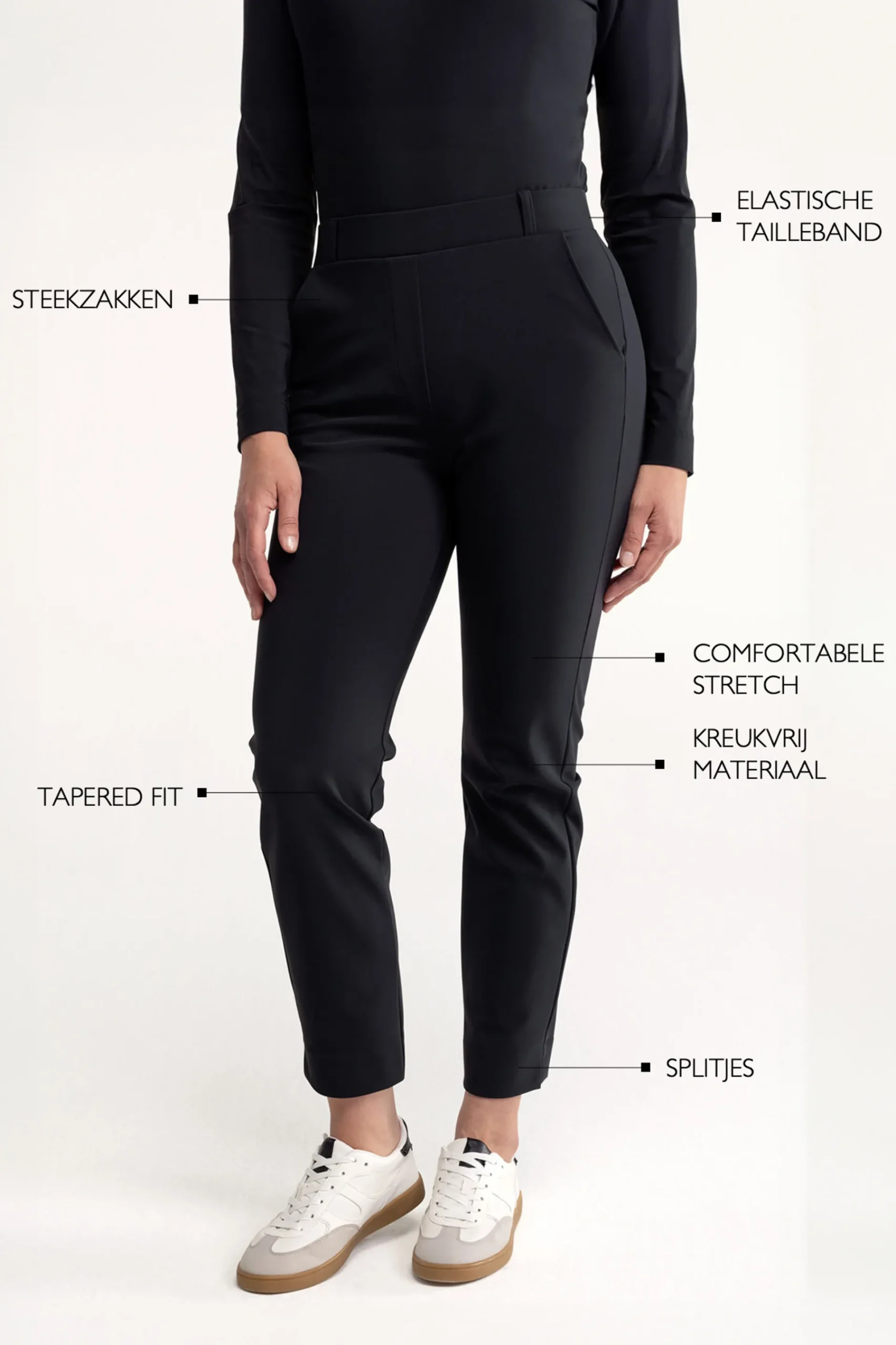 Studio Anneloes Anne bonded trousers -