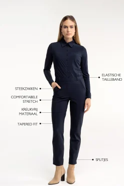 Studio Anneloes Anne bonded trousers -