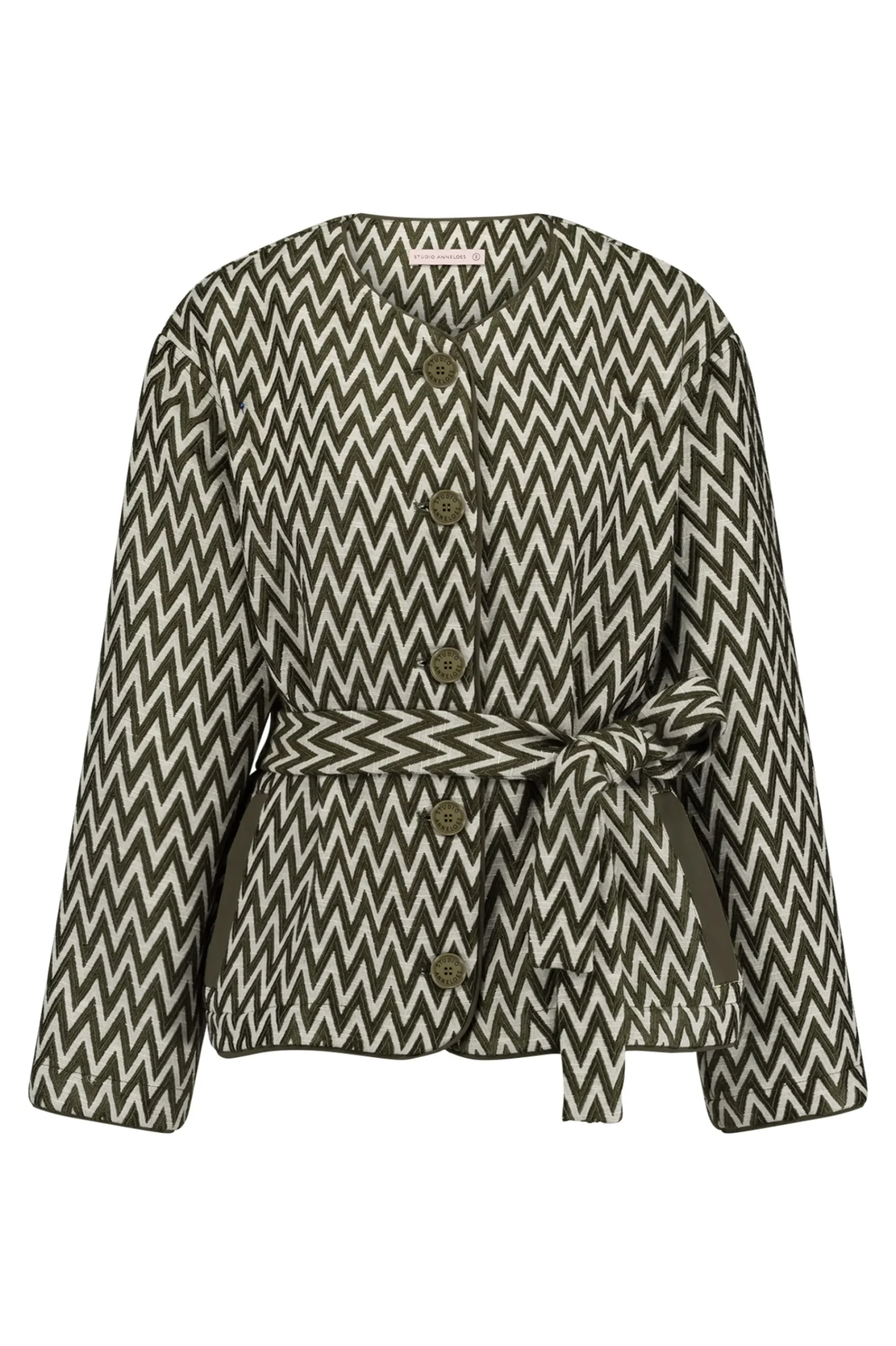 Studio Anneloes Azra zig zag jacket -
