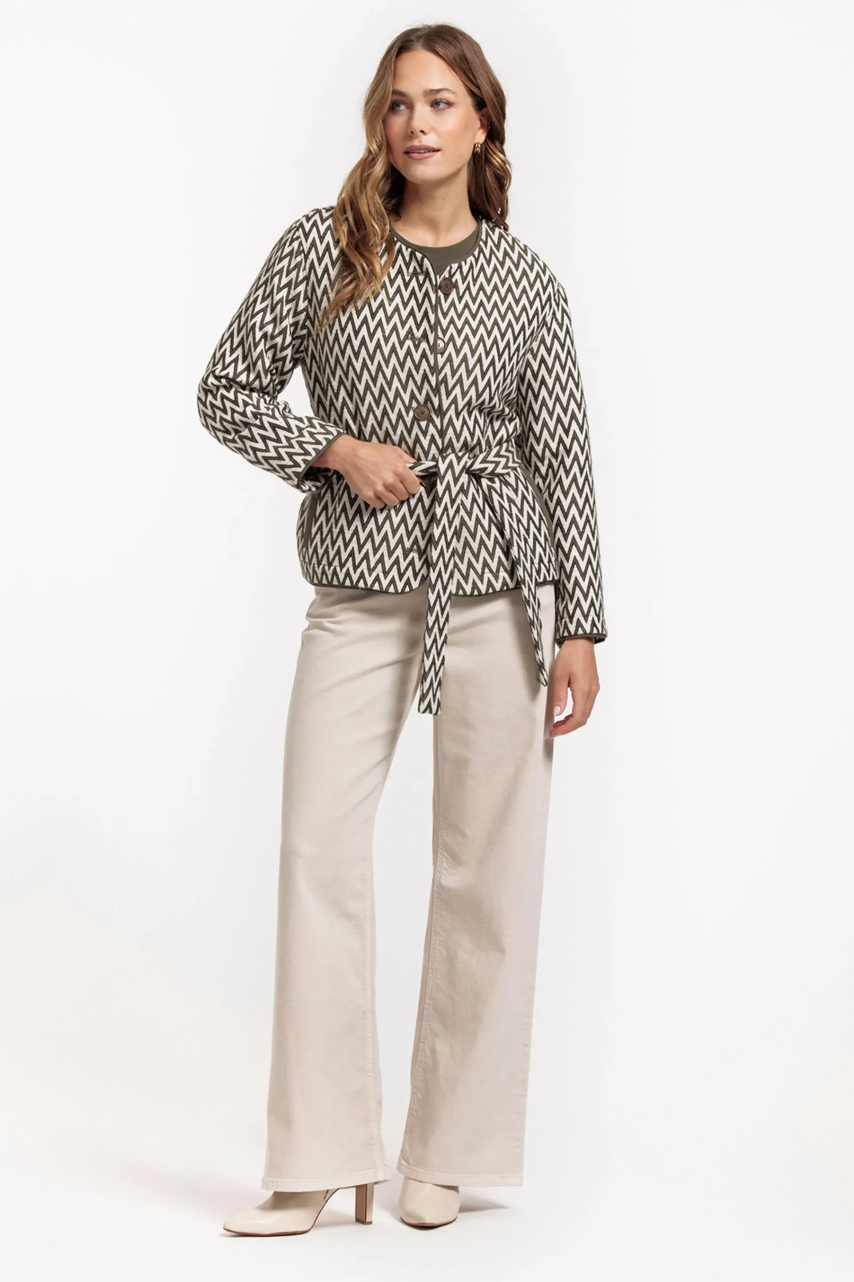 Studio Anneloes Azra zig zag jacket -