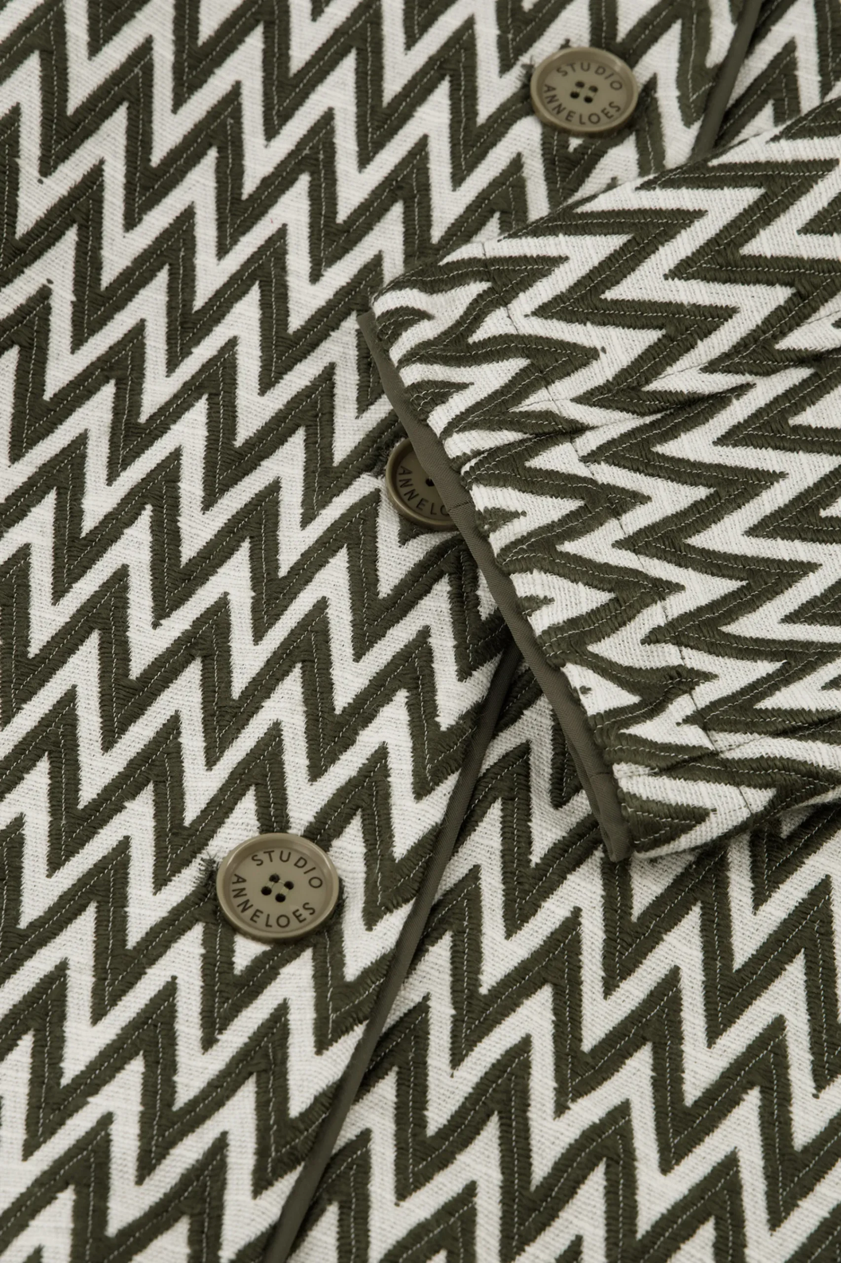 Studio Anneloes Azra zig zag jacket -