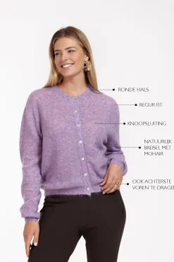 Studio Anneloes Bibi mohair cardigan -