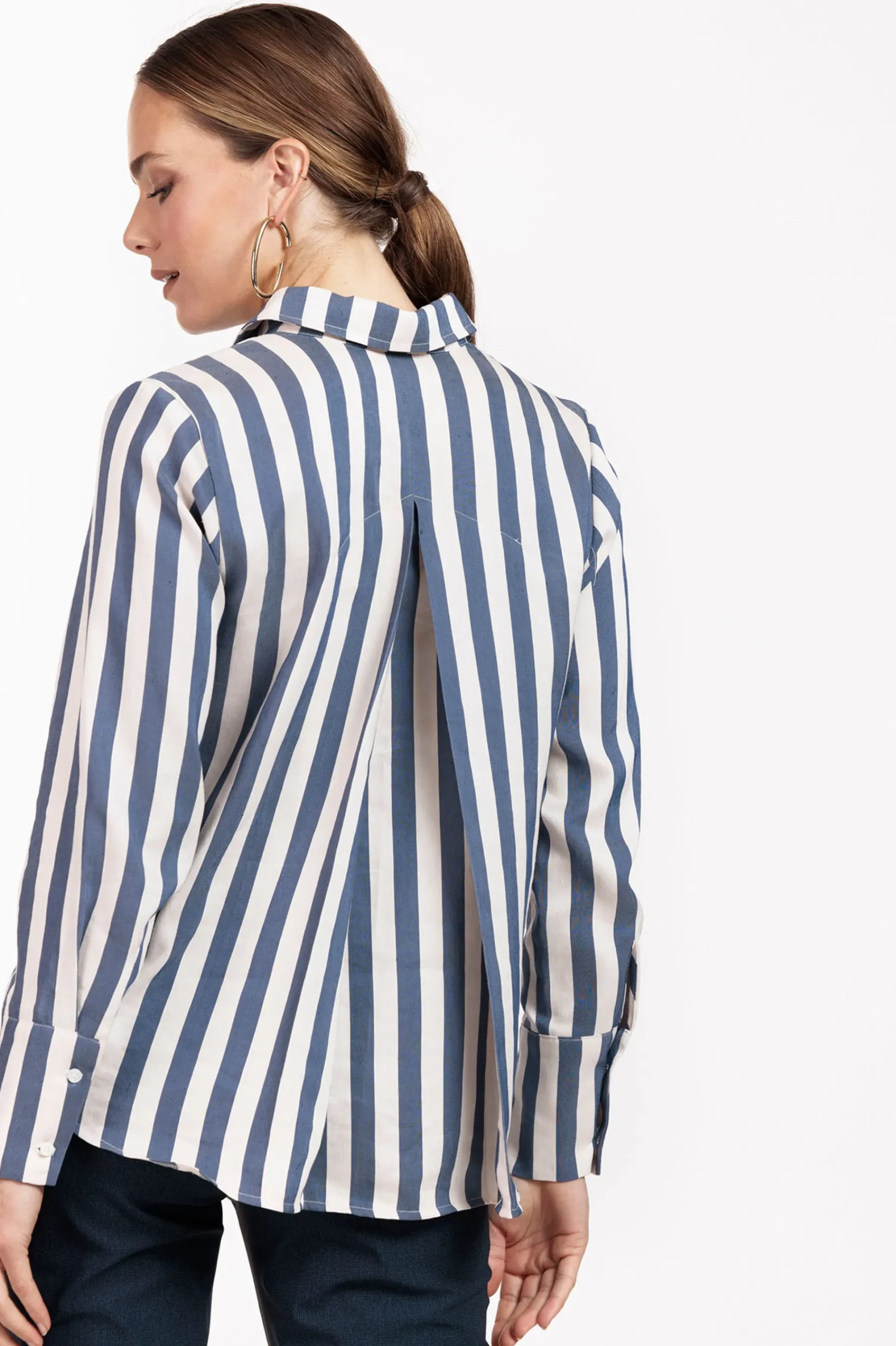 Studio Anneloes Birdy stripe blouse -