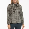 Studio Anneloes Bobby bow signature blouse -