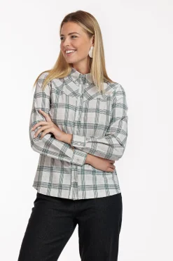 Studio Anneloes Bobby western check blouse -