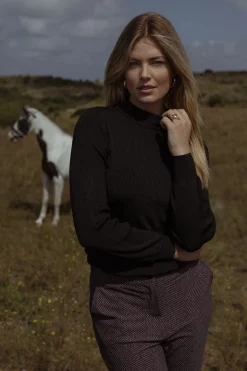 Studio Anneloes Brady shiny pullover -