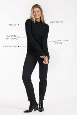 Studio Anneloes Brady shiny pullover -