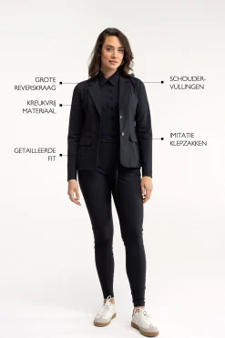 Studio Anneloes Bright bonded blazer -