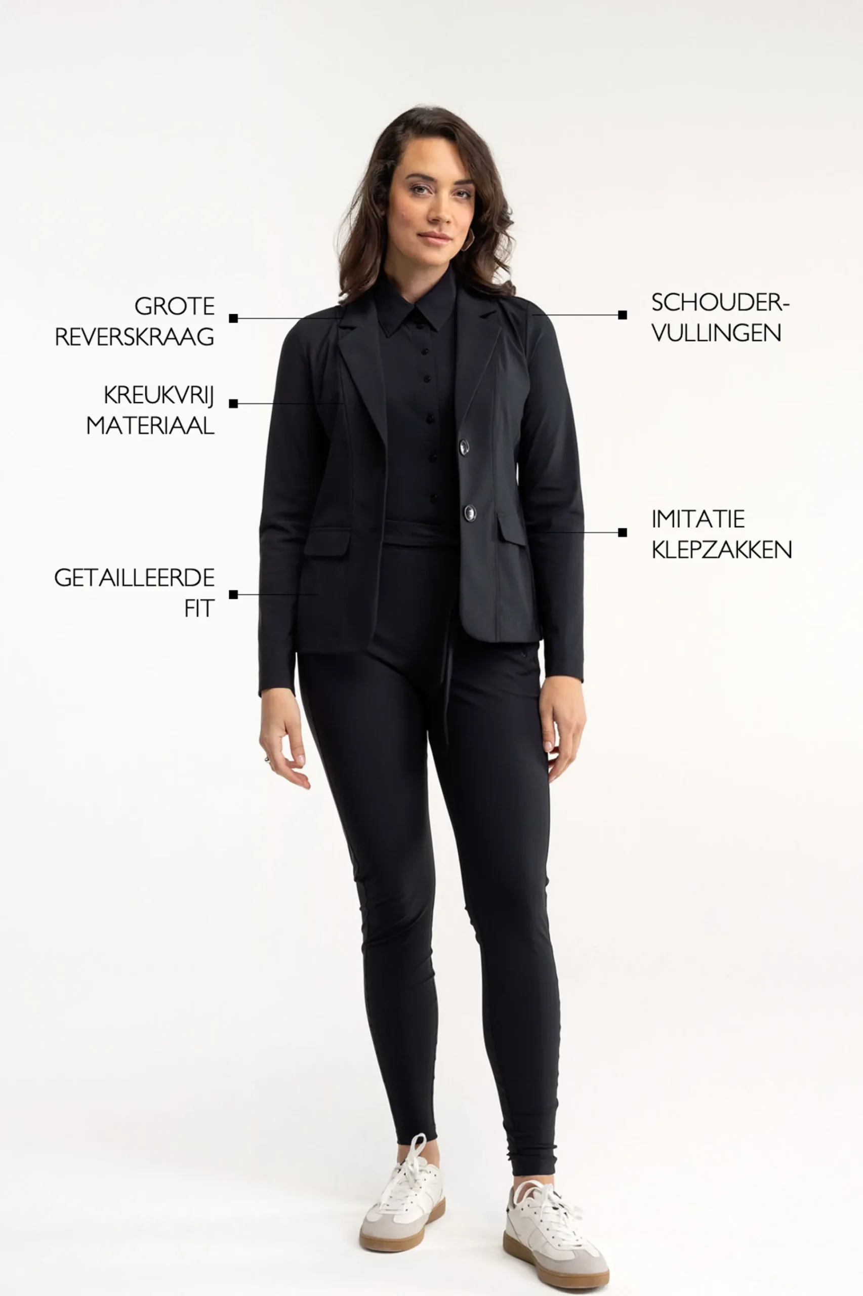 Studio Anneloes Bright bonded blazer -