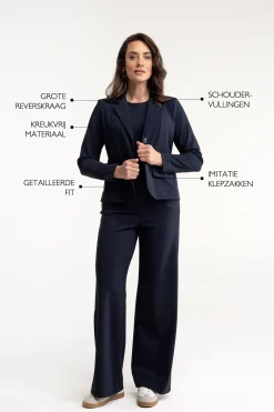 Studio Anneloes Bright bonded blazer -