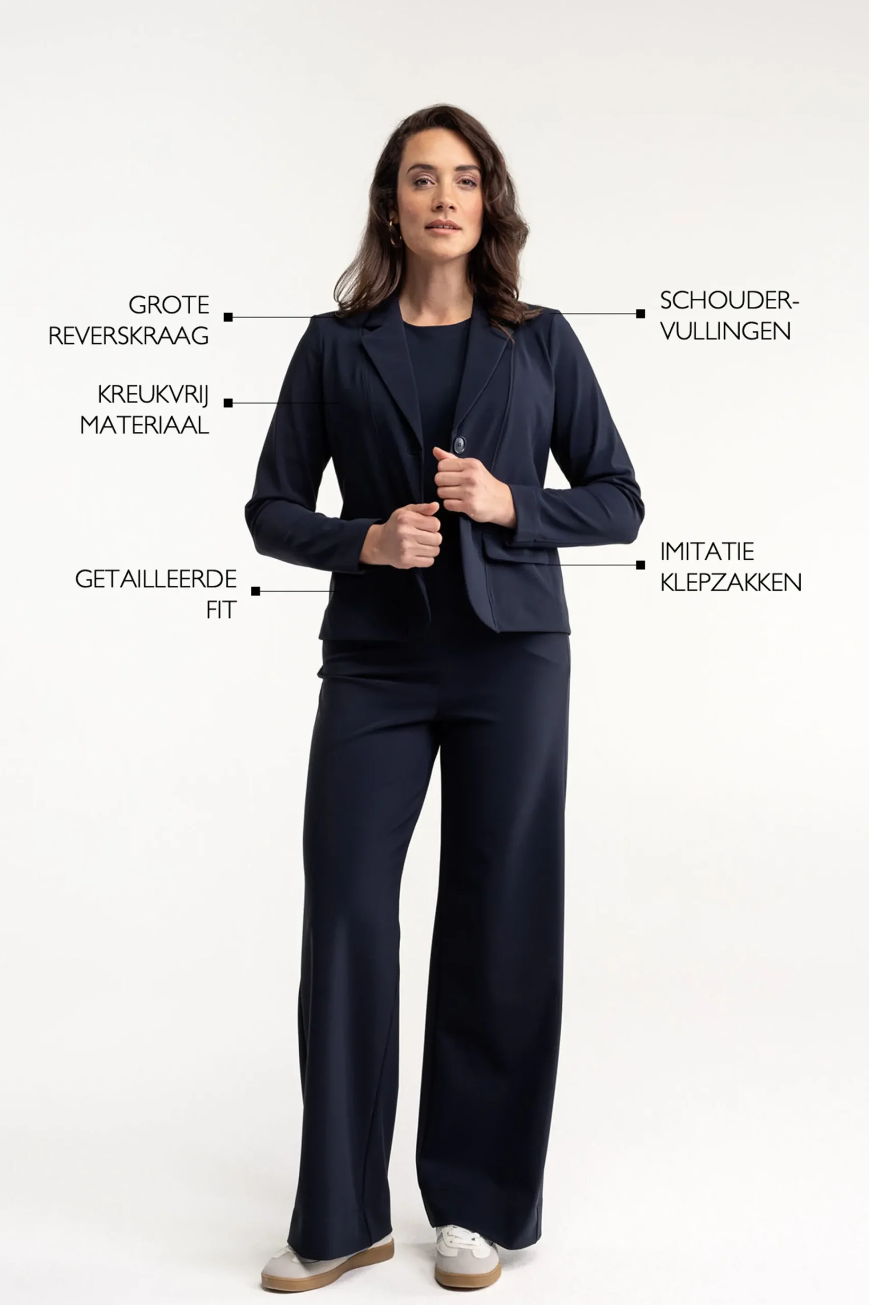 Studio Anneloes Bright bonded blazer -