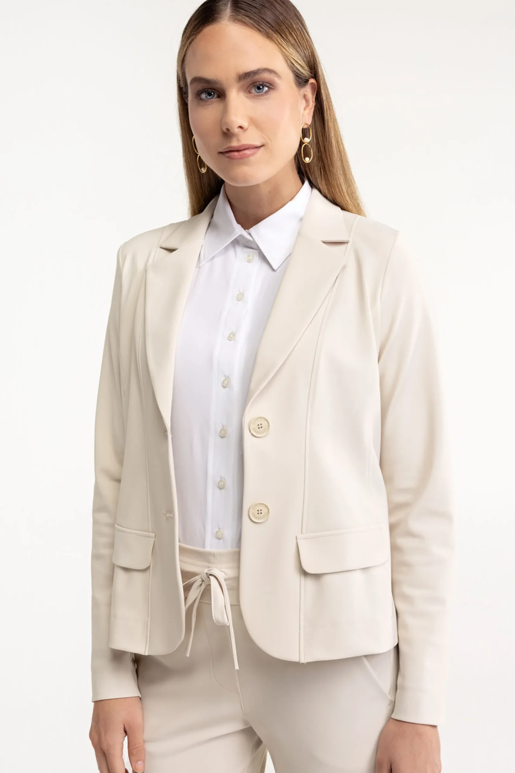 Studio Anneloes Bright bonded blazer -
