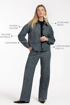 Studio Anneloes Brioni bnd tweed jacket -