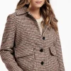 Studio Anneloes Caddy brushed check coat -