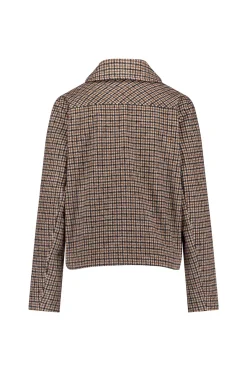 Studio Anneloes Caddy brushed check coat -