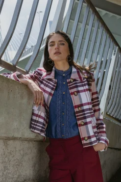 Studio Anneloes Cady check jacket -