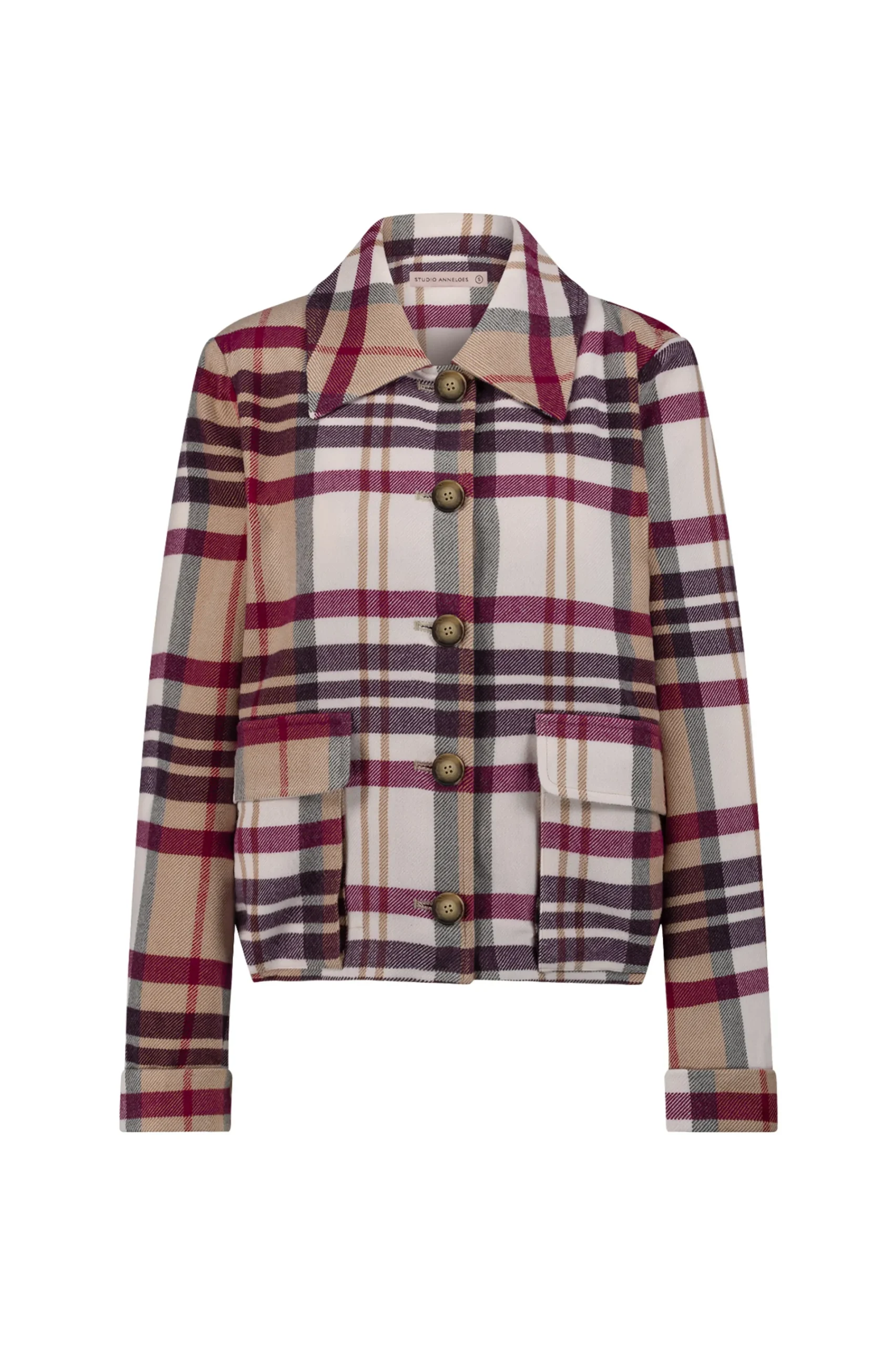Studio Anneloes Cady check jacket -