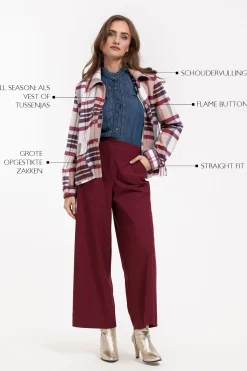 Studio Anneloes Cady check jacket -