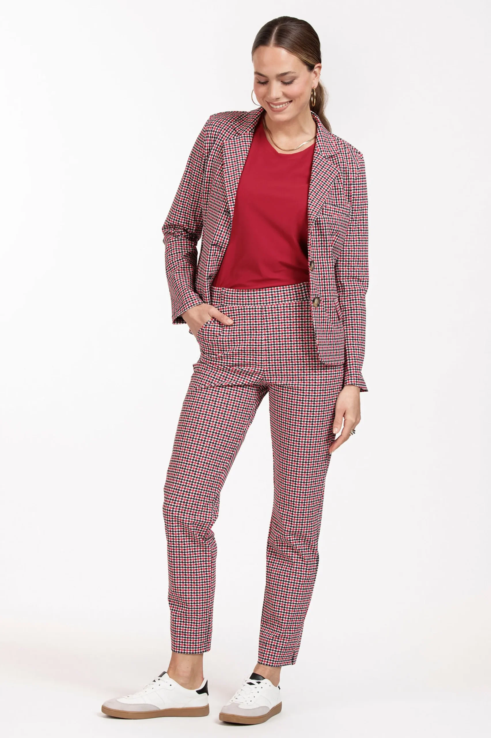 Studio Anneloes Chant check blazer -