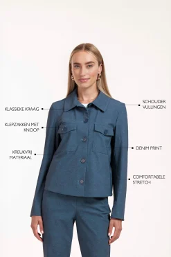 Studio Anneloes Claire denim jacket -