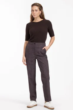 Studio Anneloes Collins herringbone trousers -