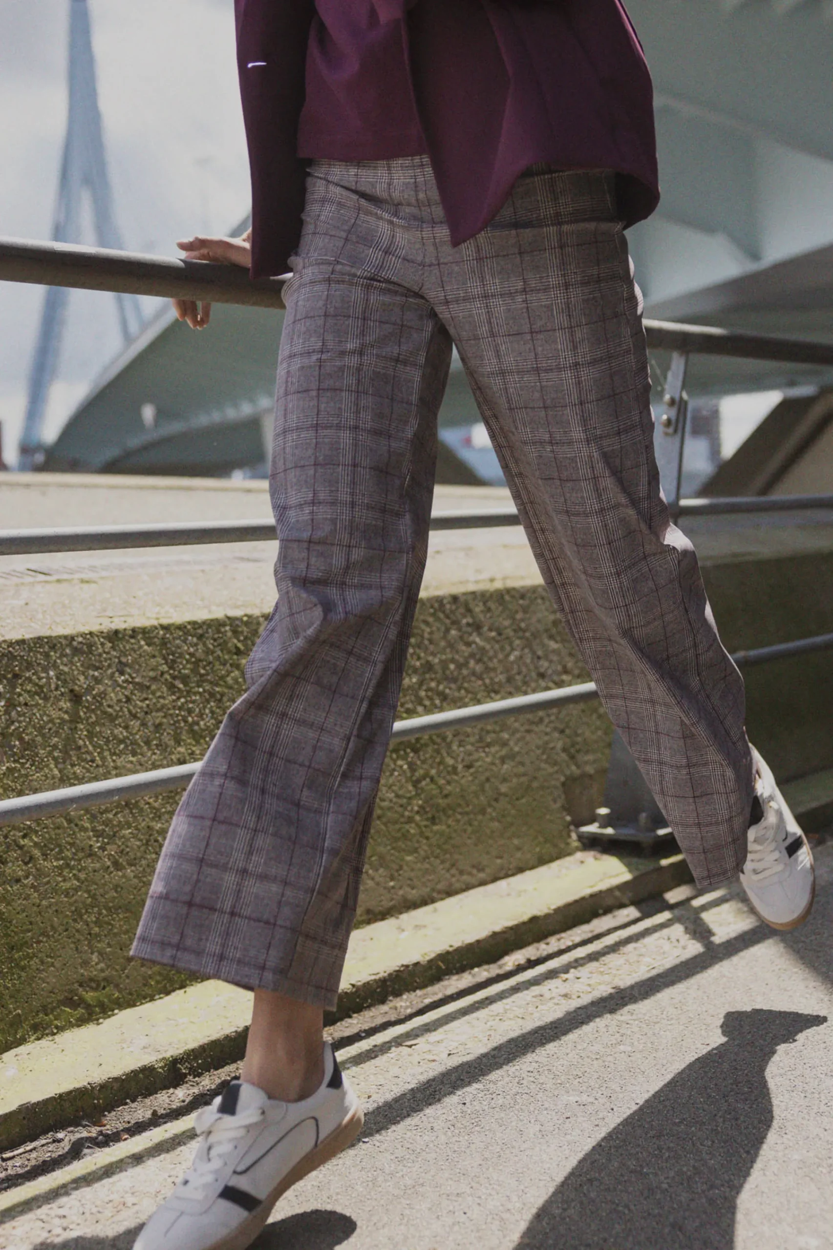 Studio Anneloes Dali check trousers -