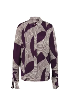 Studio Anneloes Dana flower stripe blouse -