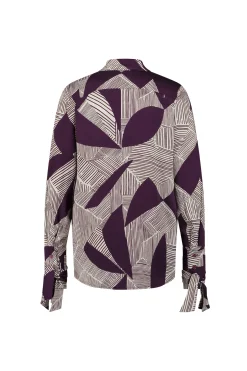 Studio Anneloes Dana flower stripe blouse -
