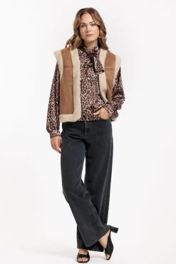 Studio Anneloes Donna lammy waistcoat -