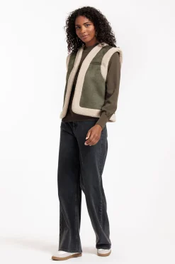 Studio Anneloes Donna lammy waistcoat -