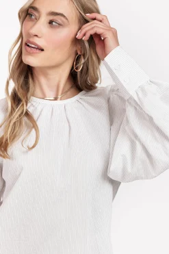 Studio Anneloes Dori pinstripe blouse -