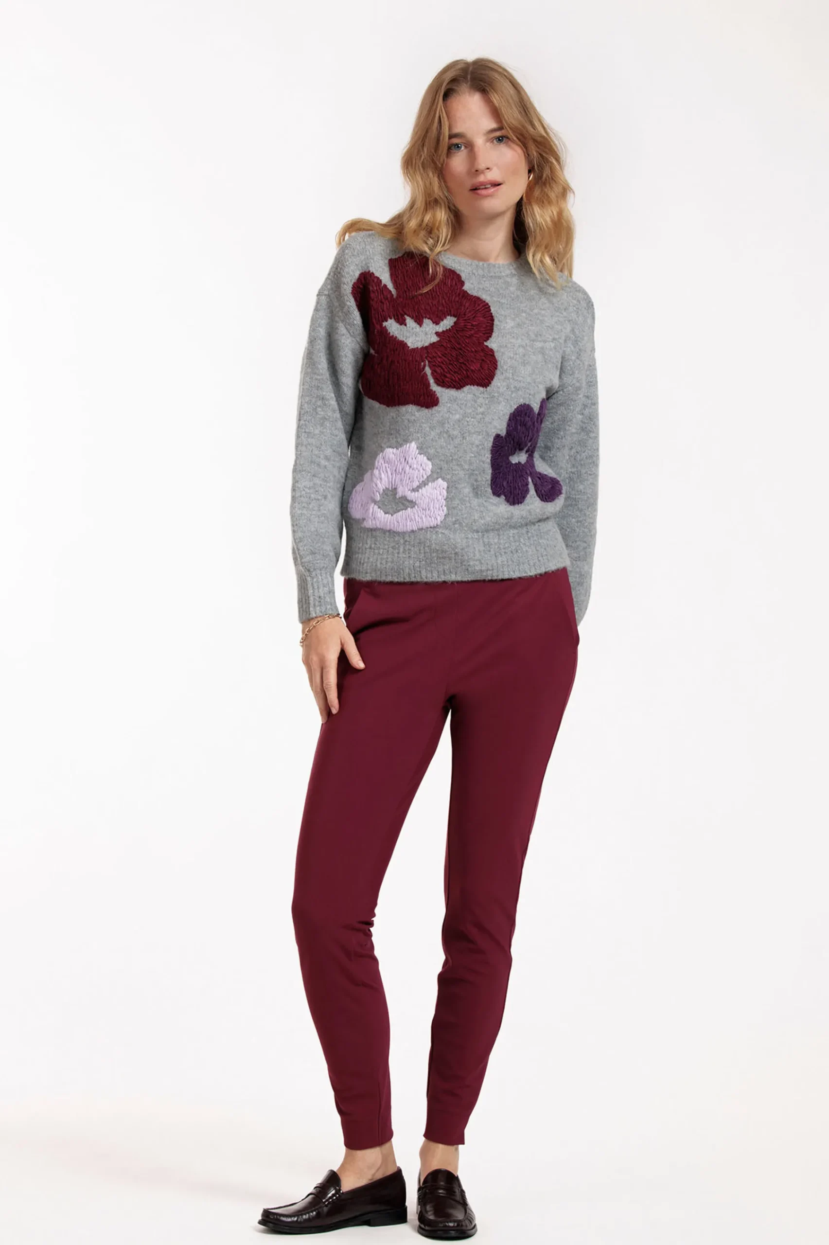 Studio Anneloes Downstairs bonded trousers -