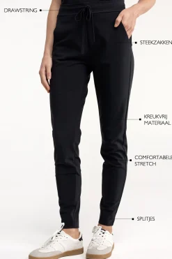 Studio Anneloes Downstairs bonded trousers -