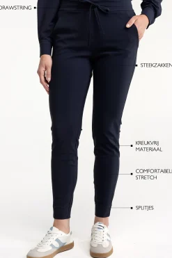 Studio Anneloes Downstairs bonded trousers -