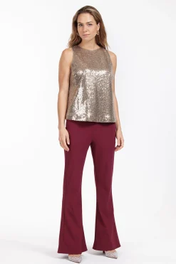 Studio Anneloes Ebony paillet top -