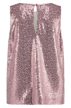Studio Anneloes Ebony paillet top -