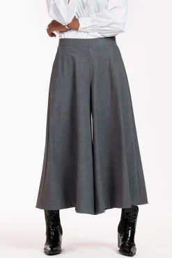 Studio Anneloes Esmeralda grey melee trousers -