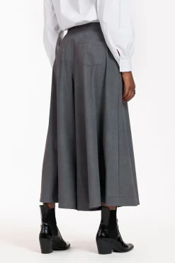 Studio Anneloes Esmeralda grey melee trousers -