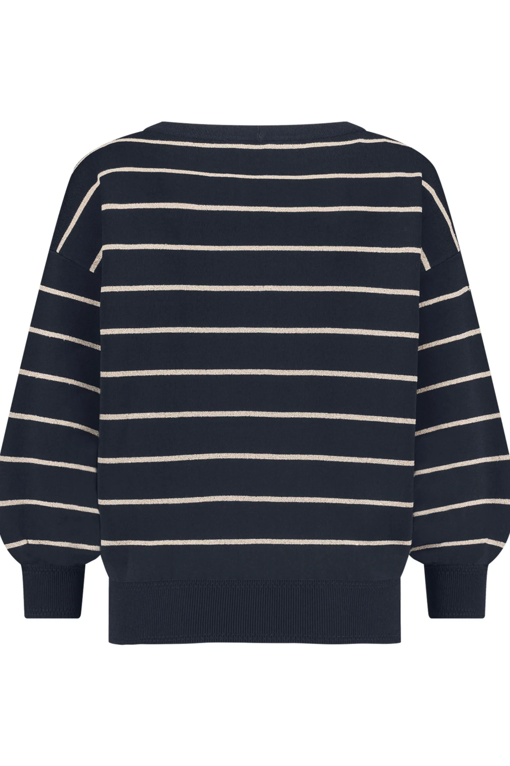 Studio Anneloes Farah stripe lurex pullover -