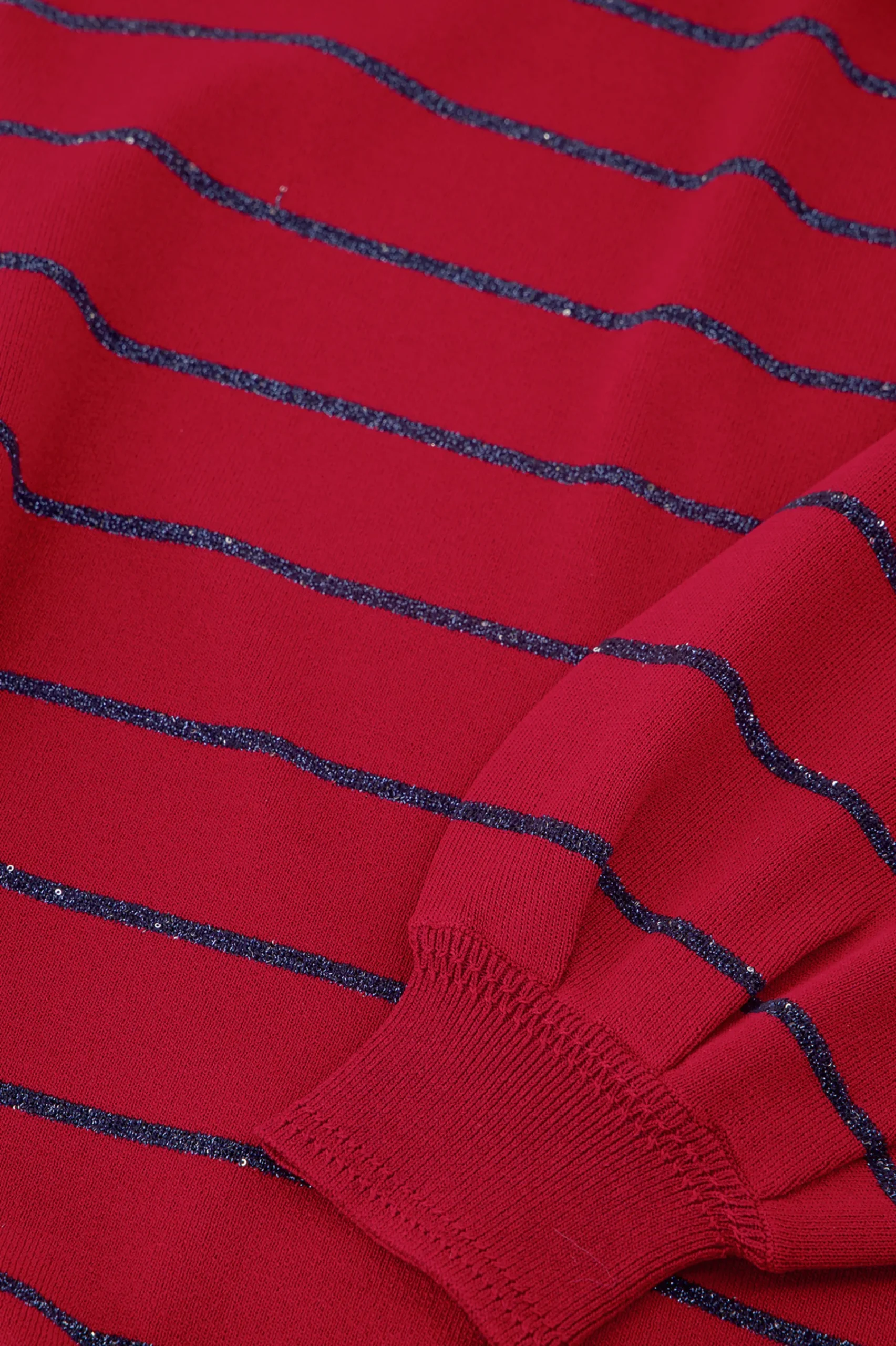 Studio Anneloes Farah stripe lurex pullover -