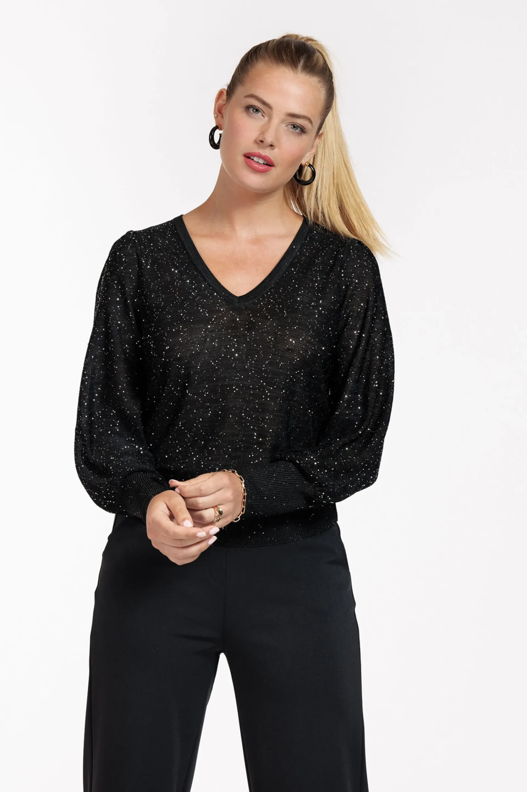 Studio Anneloes Fennie vneck pullover -