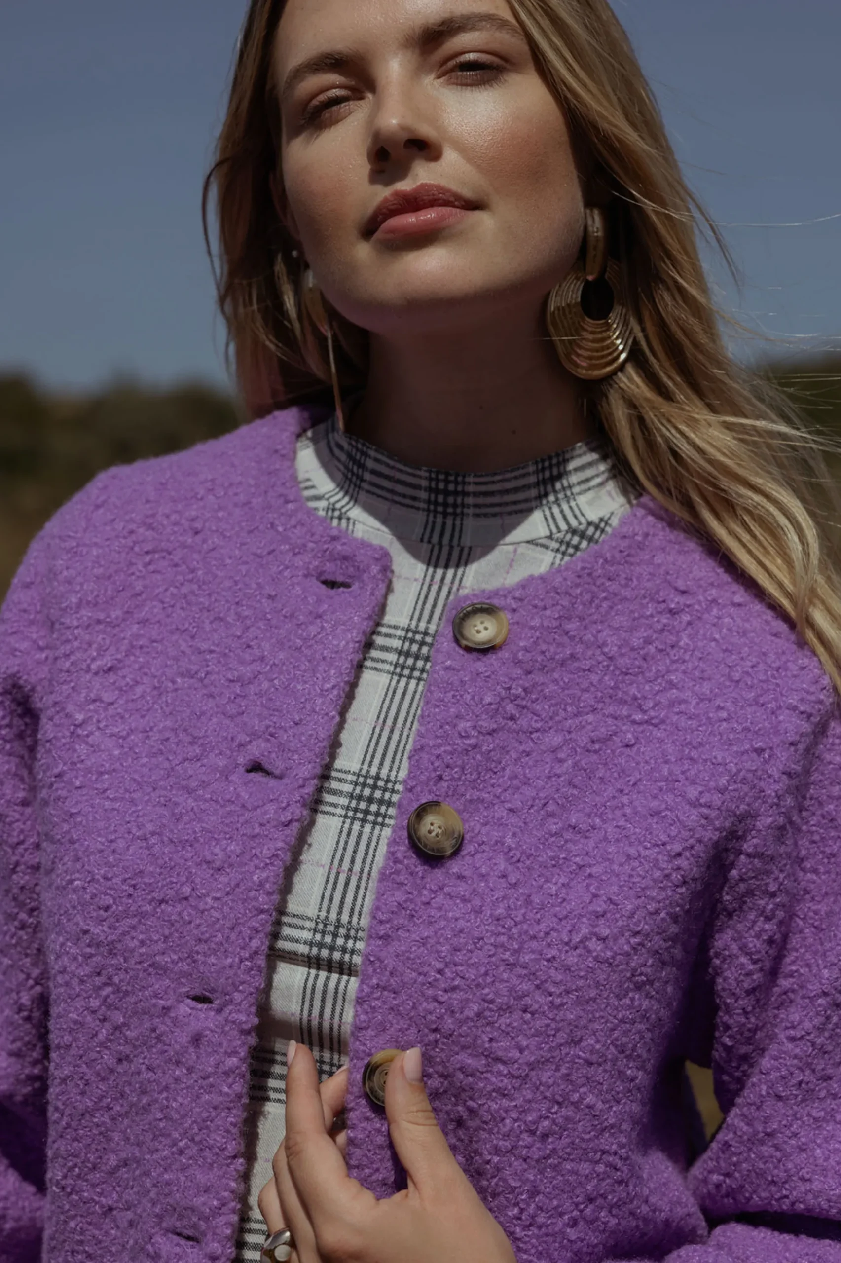 Studio Anneloes Fien cooked wool jacket -