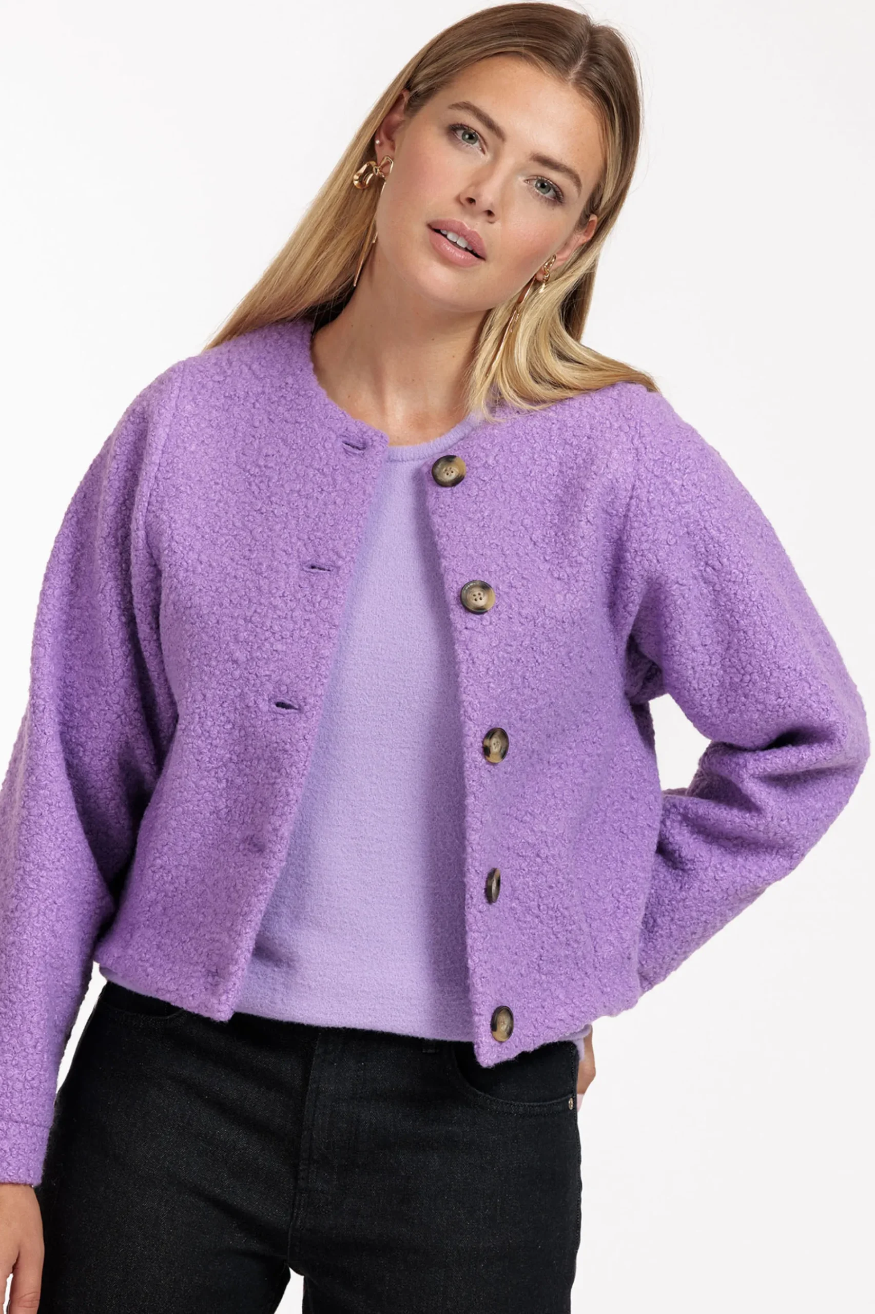 Studio Anneloes Fien cooked wool jacket -