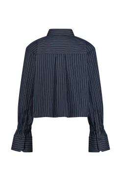 Studio Anneloes Fildeli poplin stripe blouse -